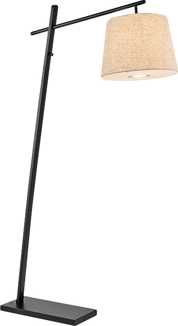 Fenwick Black Floor Lamp