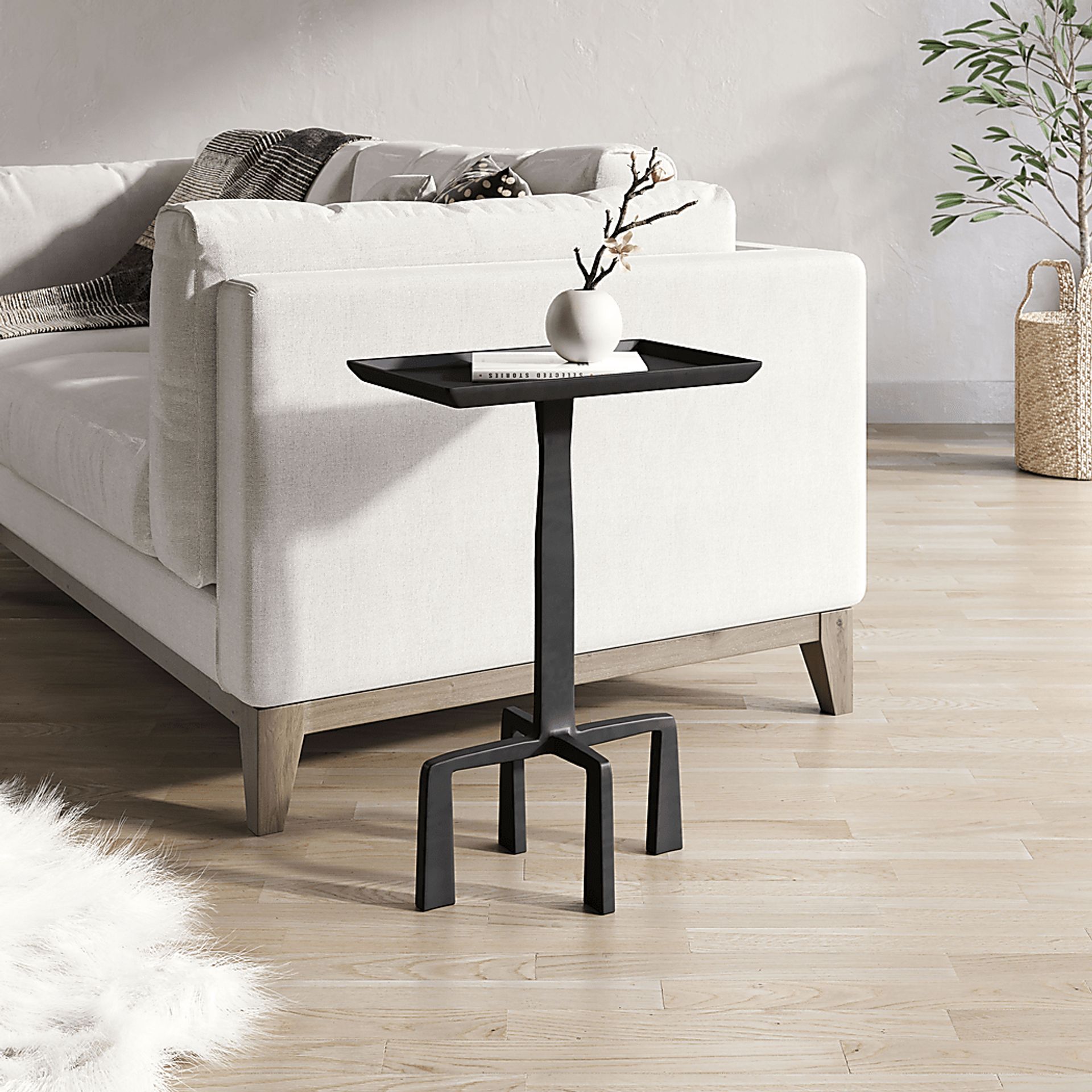 Feodosia Bronze End Table - Image 2