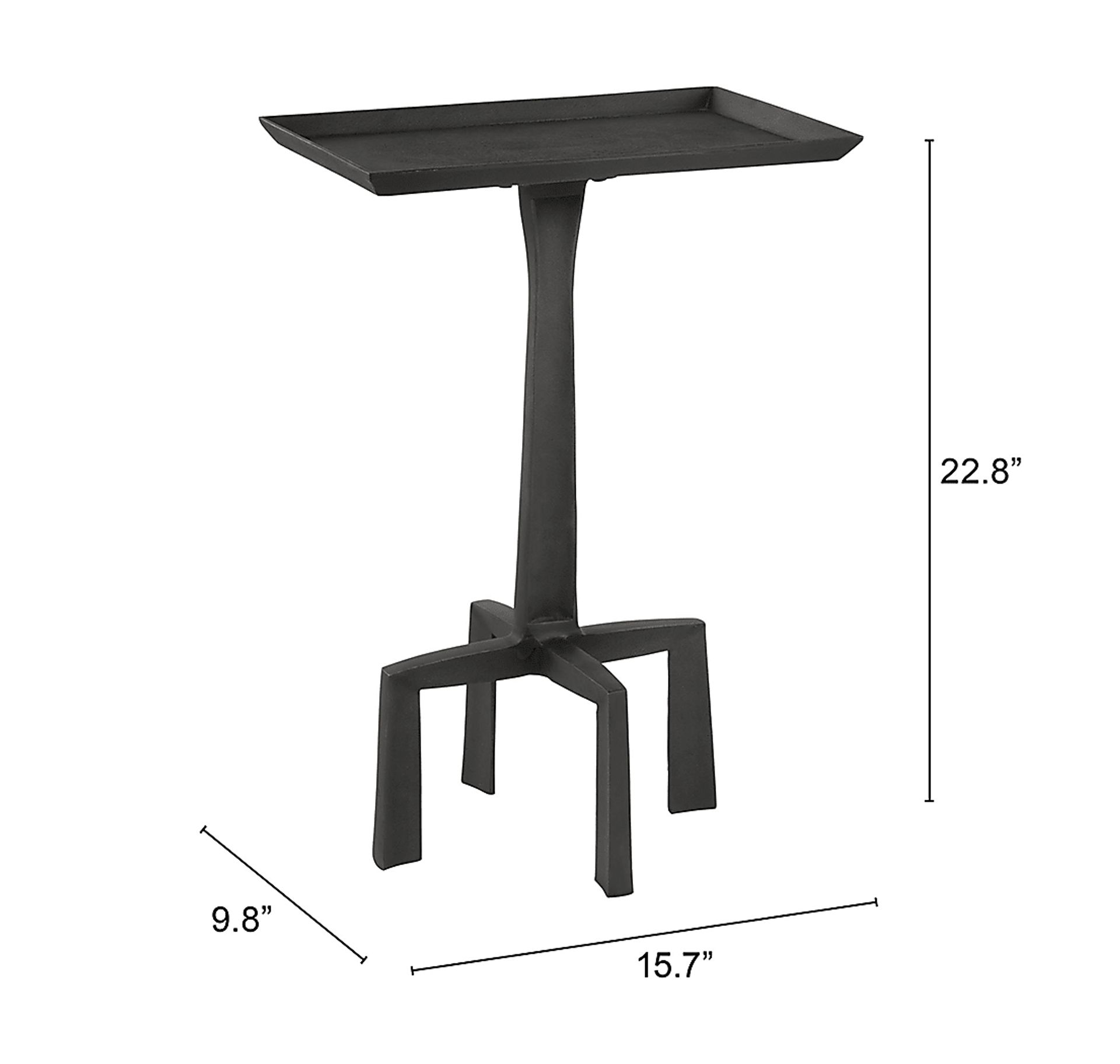 Feodosia Bronze End Table - Image 7