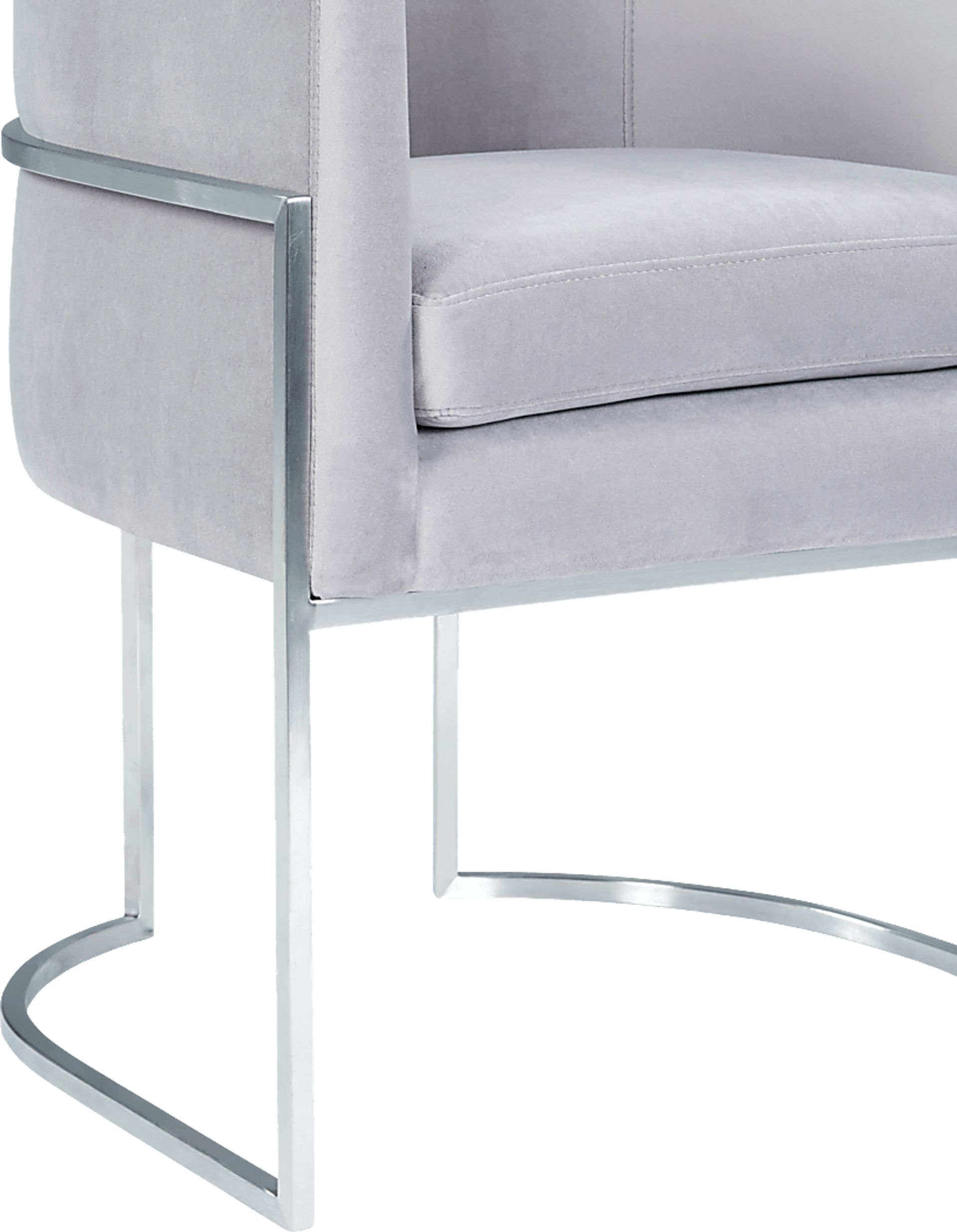 Fera Leah I Gray Arm Chair - Image 4