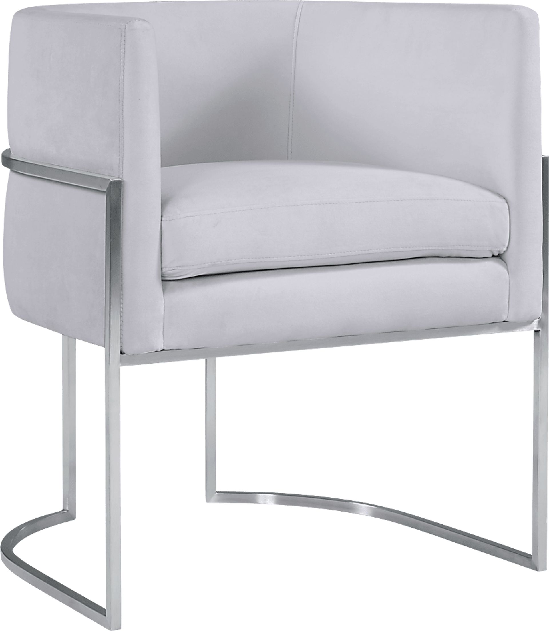 Fera Leah I Gray Arm Chair - Image 1