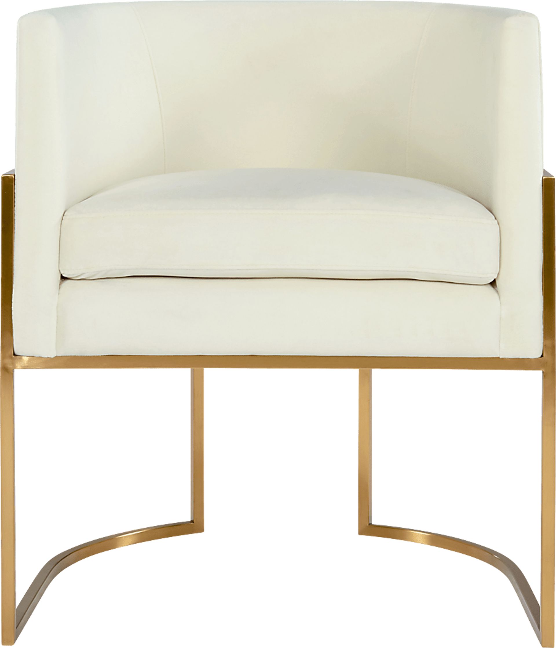 Fera Leah II Cream Arm Chair - Image 2