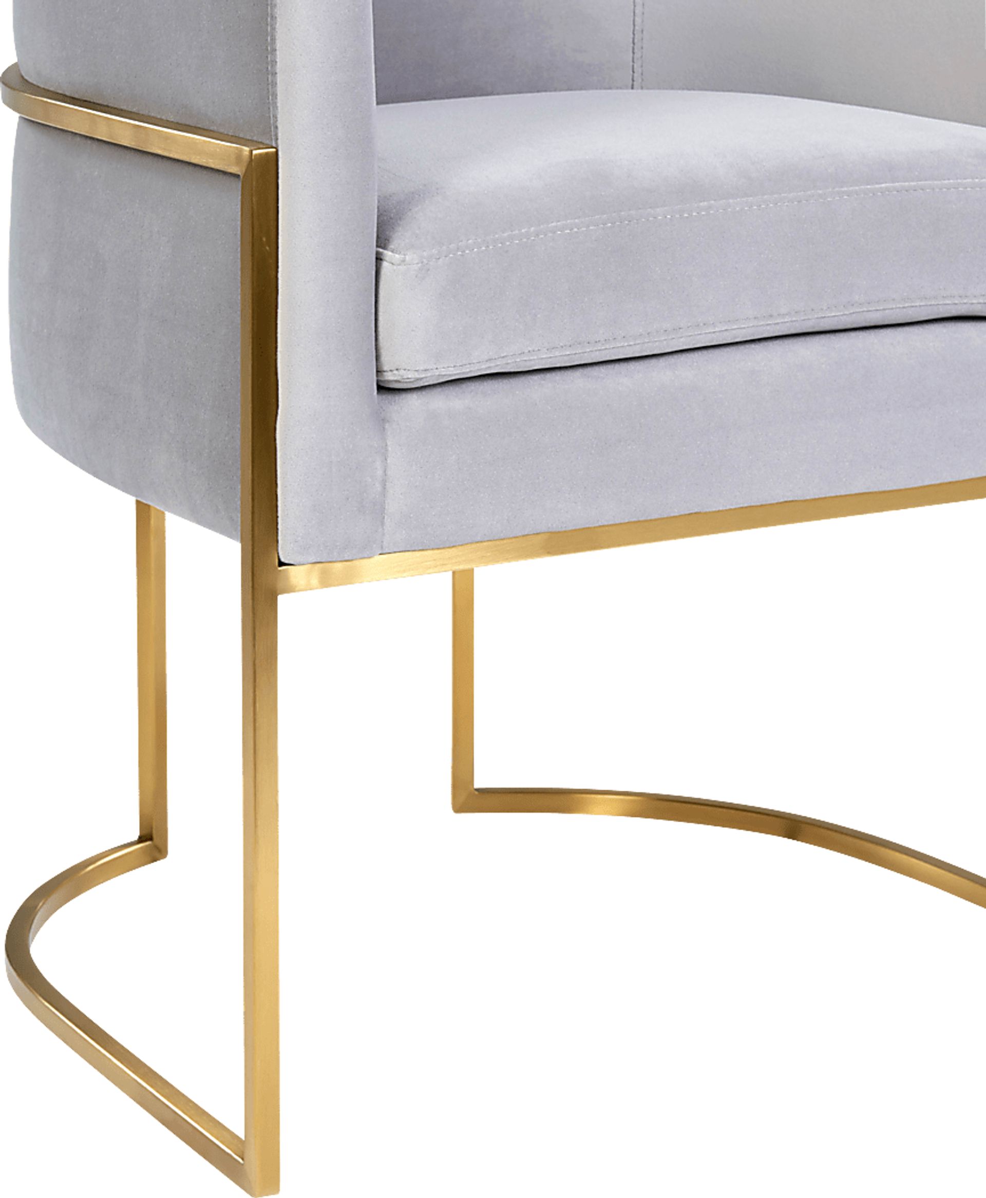 Fera Leah II Gray Arm Chair - Image 4