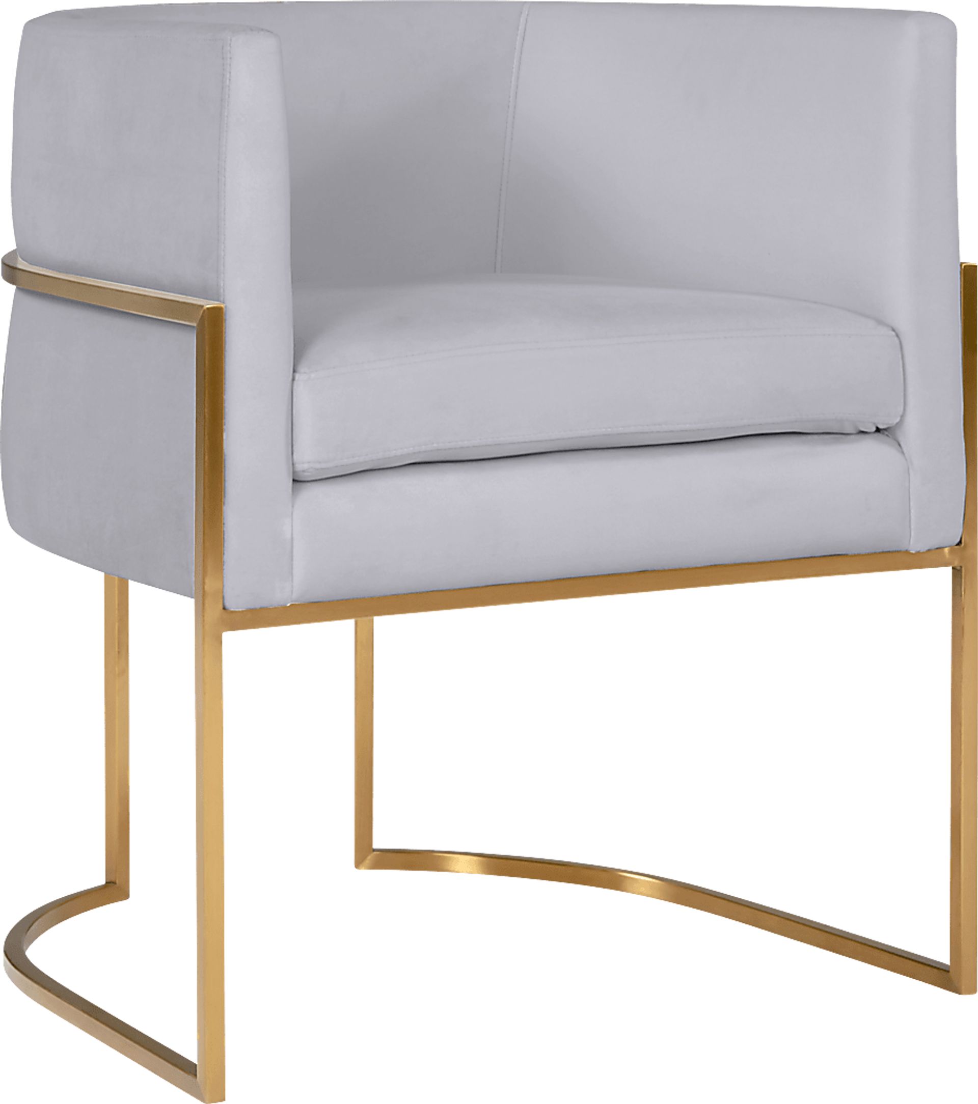 Fera Leah II Gray Arm Chair - Image 1