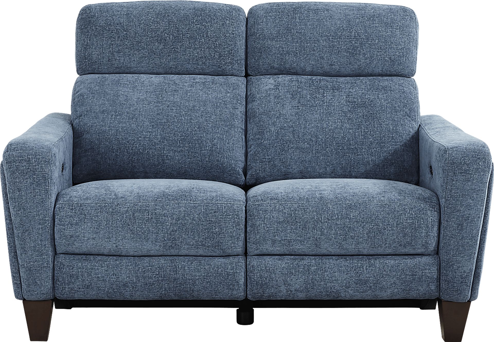 Ferguson Denim Dual Power Reclining Loveseat - Image 2