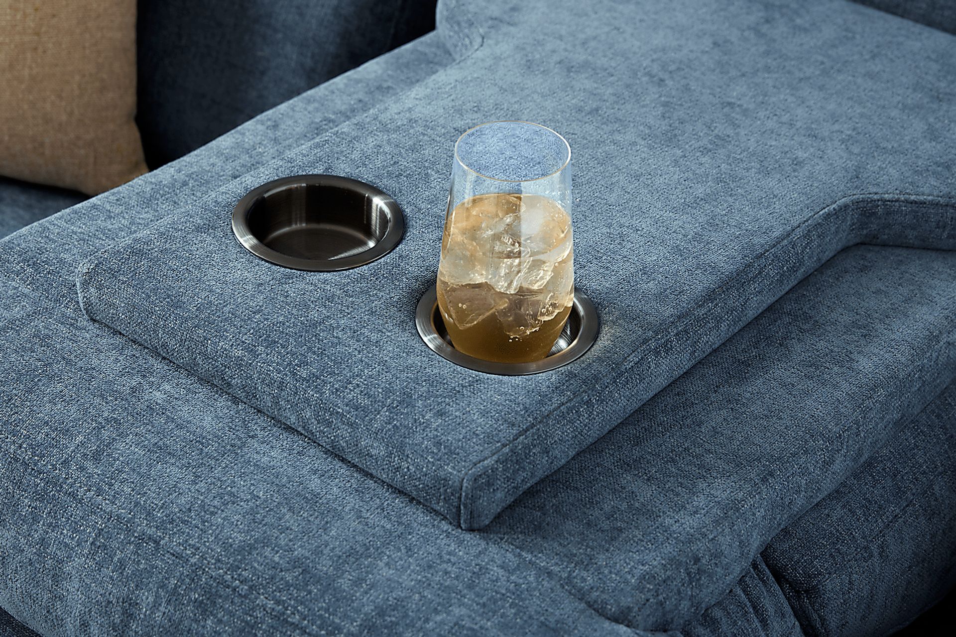 Ferguson Denim Dual Power Reclining Sofa - Image 11
