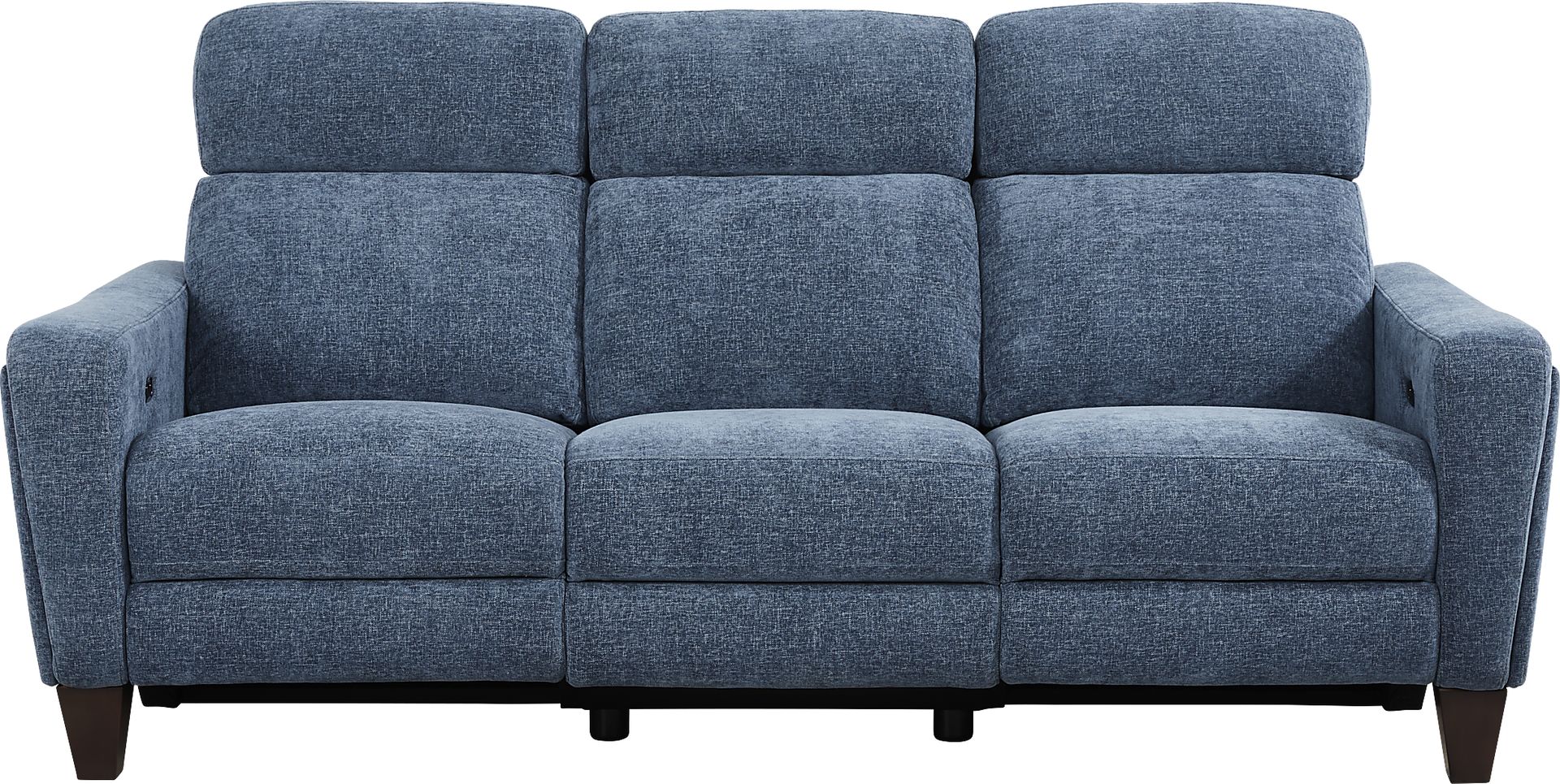Ferguson Denim Dual Power Reclining Sofa - Image 2