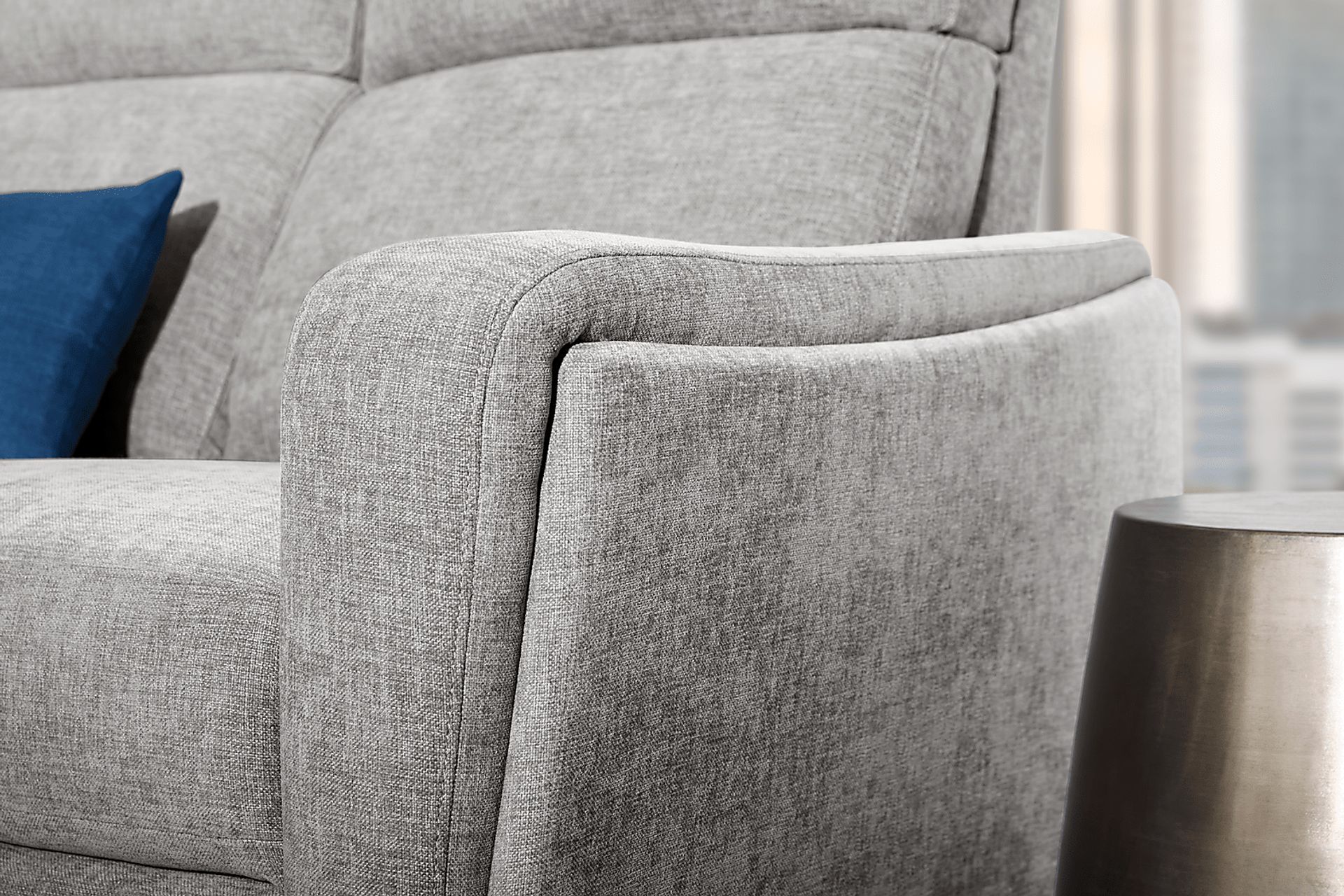 Ferguson Gray Dual Power Reclining Sofa - Image 7