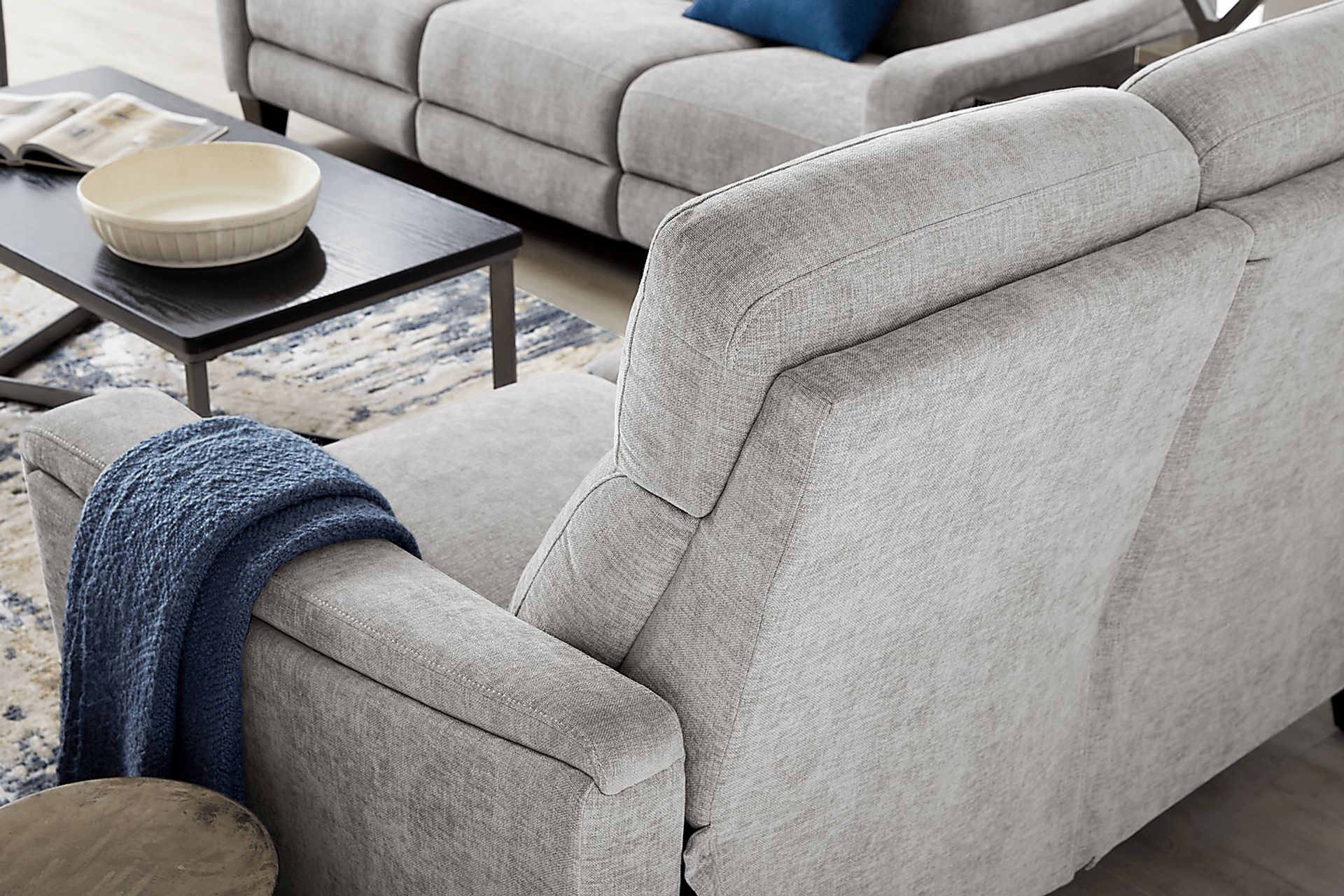 Ferguson Gray Loveseat - Image 4