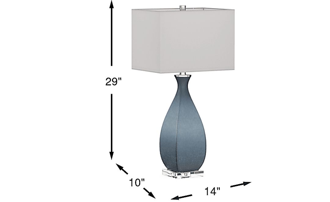 Ferlita Point Blue Table Lamp
