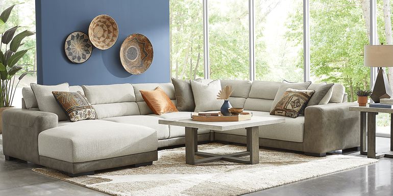 Fermont Beige 4 Pc Sectional