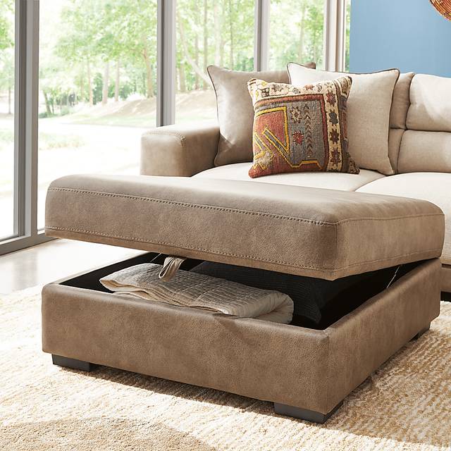 Fermont Beige 5 Pc Sectional Living Room - Thumbnail - Image 8