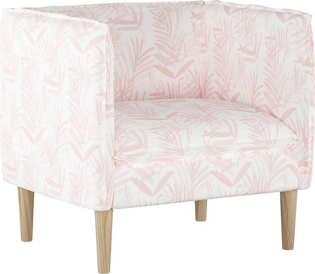 Fern Grove Pink Accent Chair - Thumbnail - Image 1