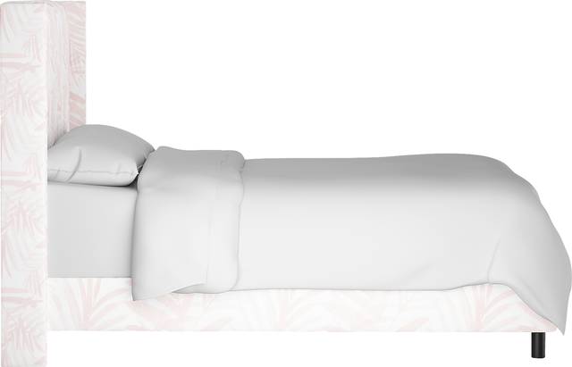 Fern Grove Pink Full Upholstered Bed - Thumbnail - Image 3