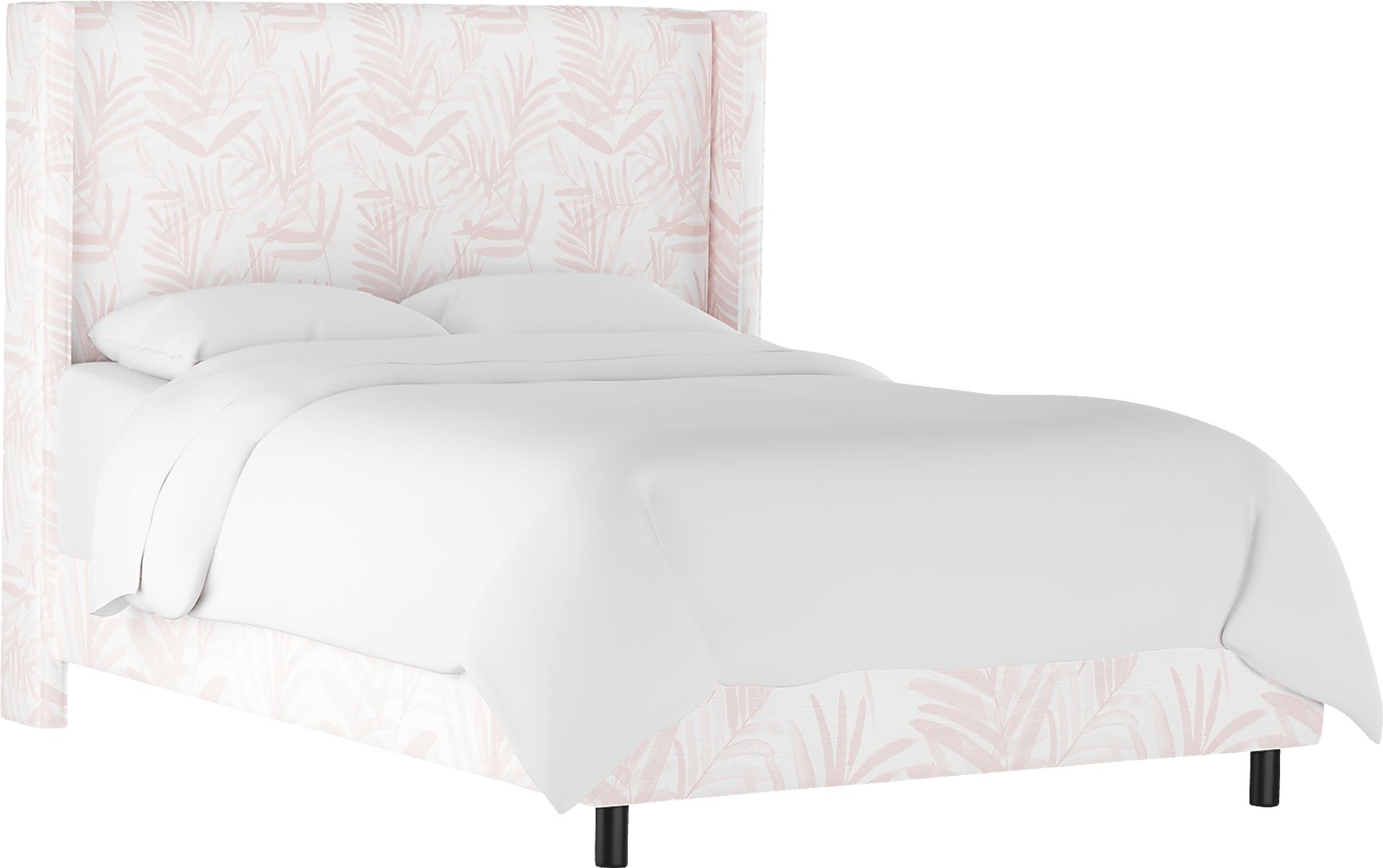Fern Grove Pink Full Upholstered Bed - Image 1