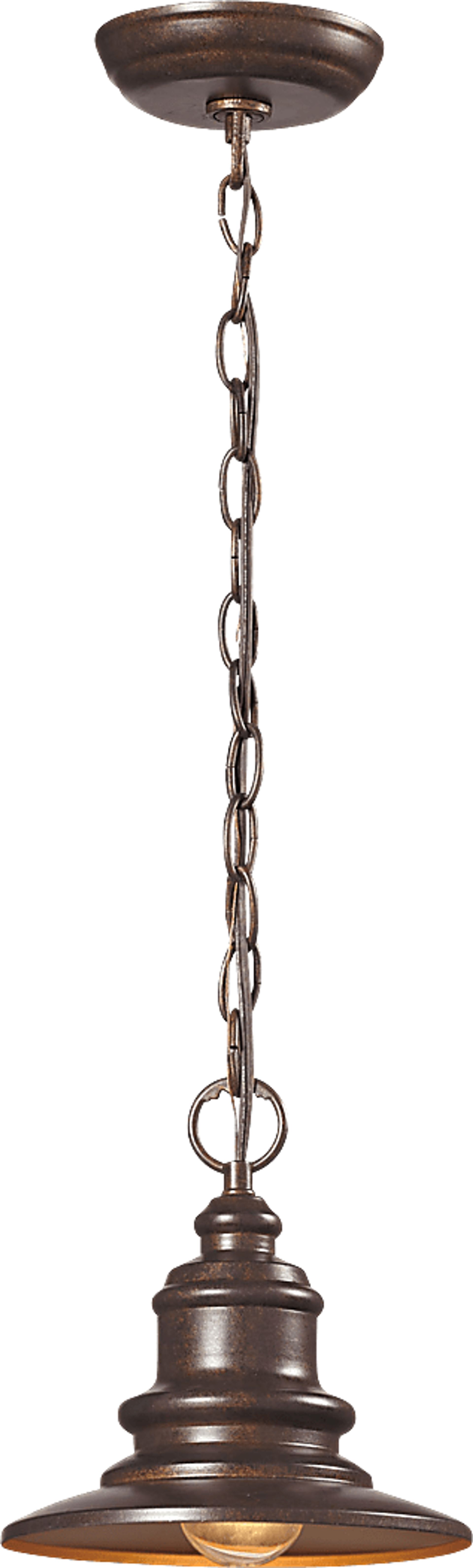 Fernbrook Brown Outdoor Chandelier - Image 1