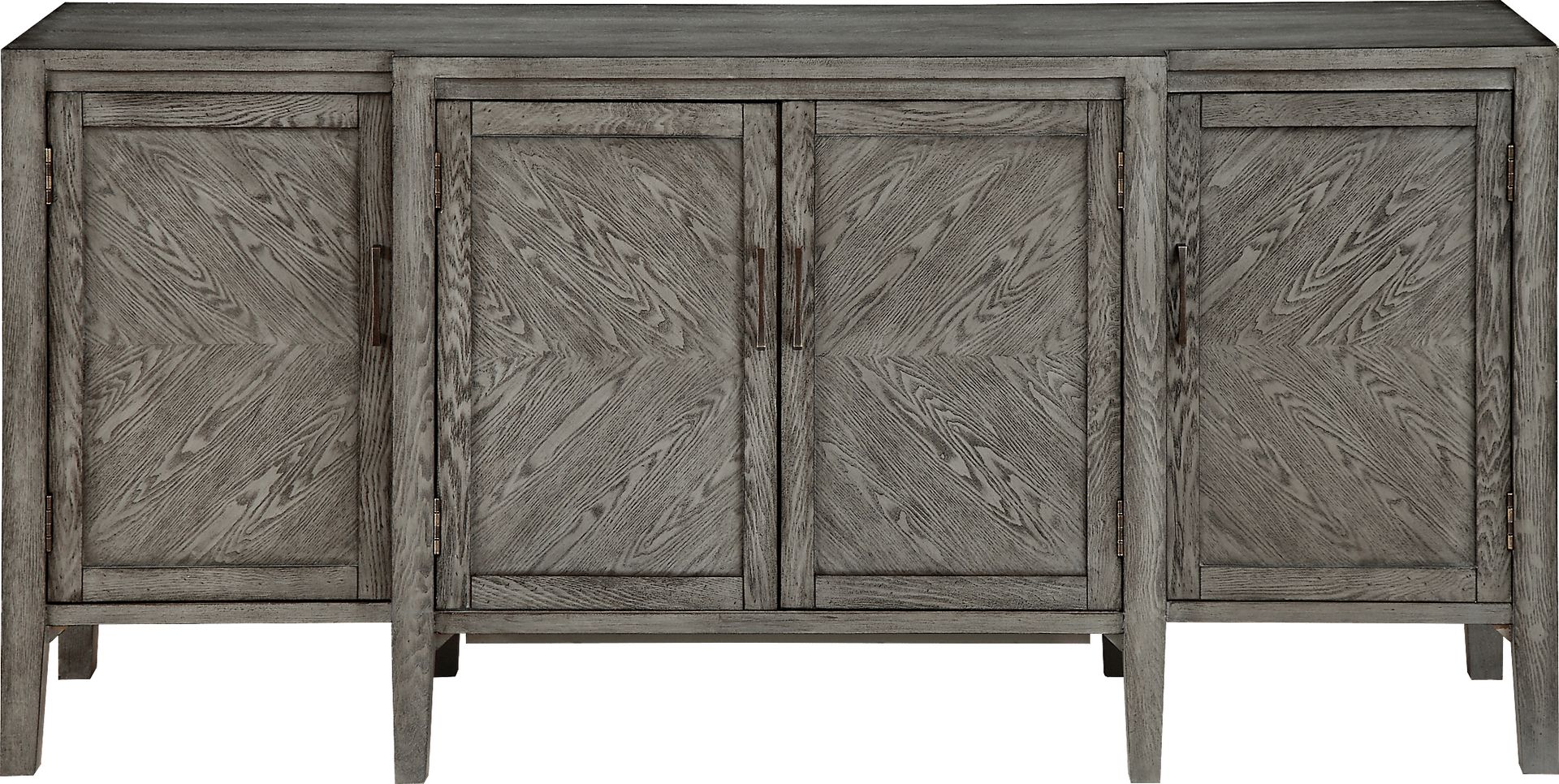 Fernco Gray Credenza - Image 2