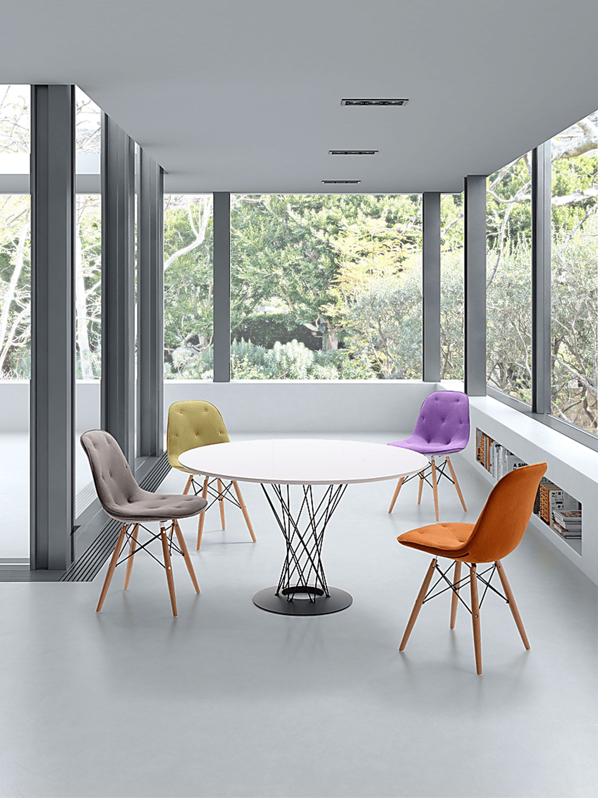Ferndale Orange Dining Chair - Image 2