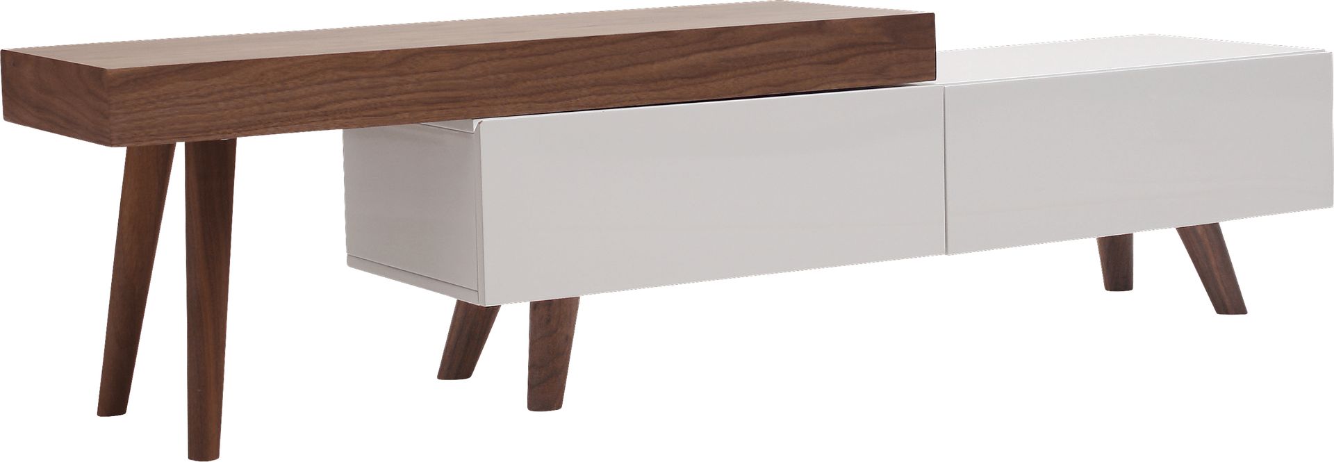 Ferndell White 72in. Console - Image 1