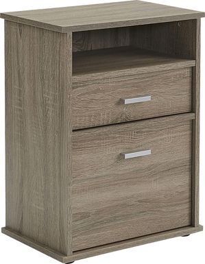 Fernedge II Tan Nightstand