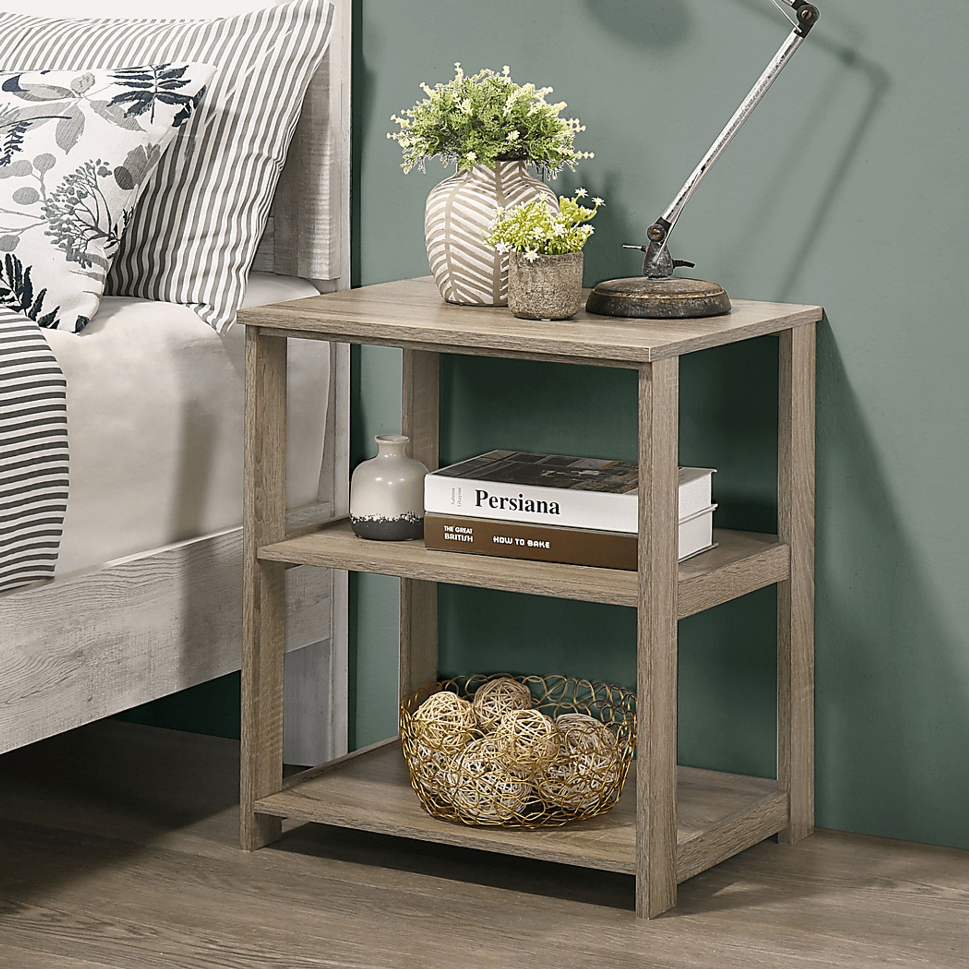 Fernedge III Tan Nightstand - Image 5