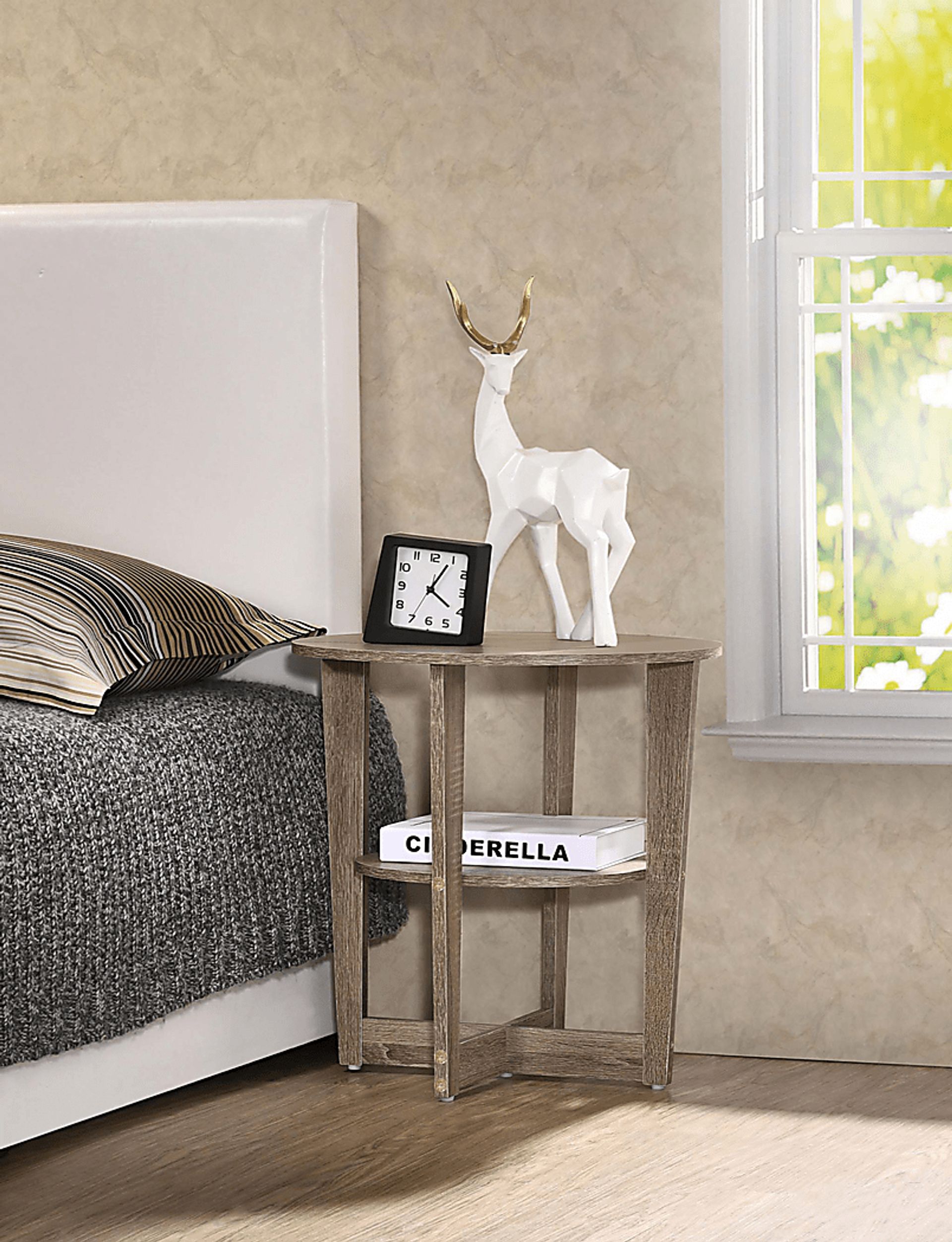 Fernedge IV Tan Nightstand - Image 2