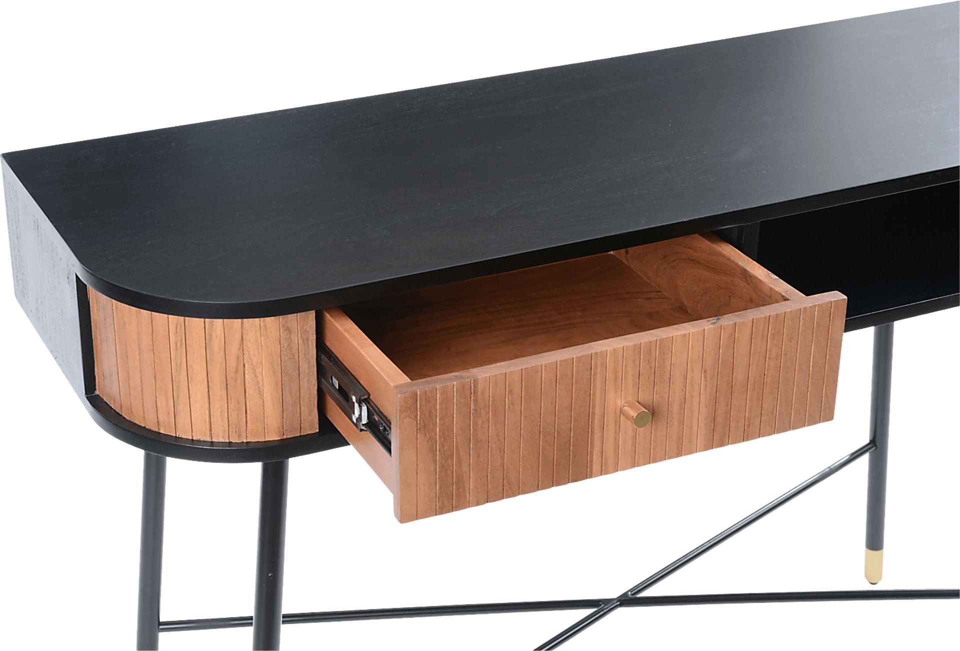 Fernery Black Sofa Table - Image 4