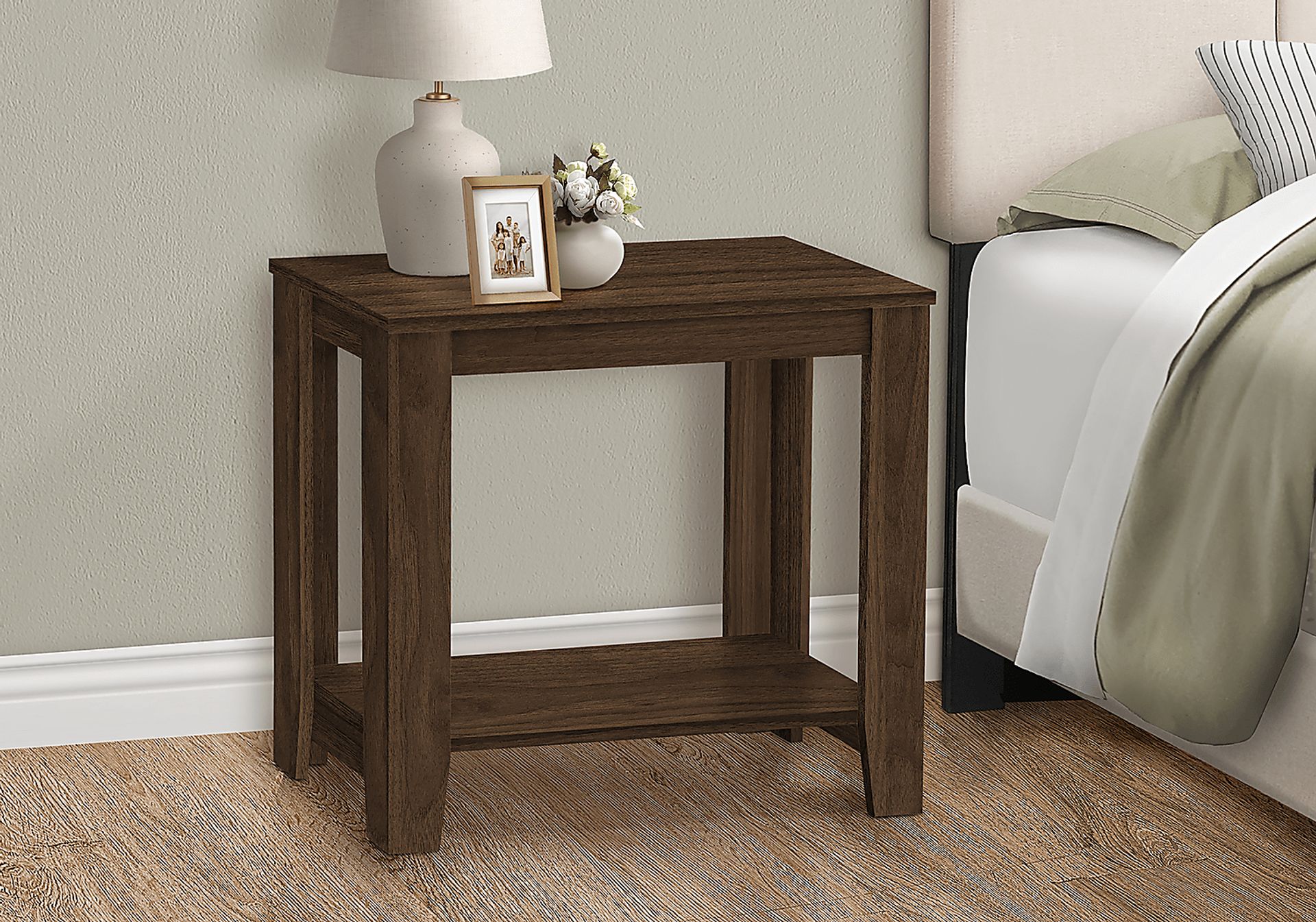 Ferngrove Dark Walnut End Table - Image 6