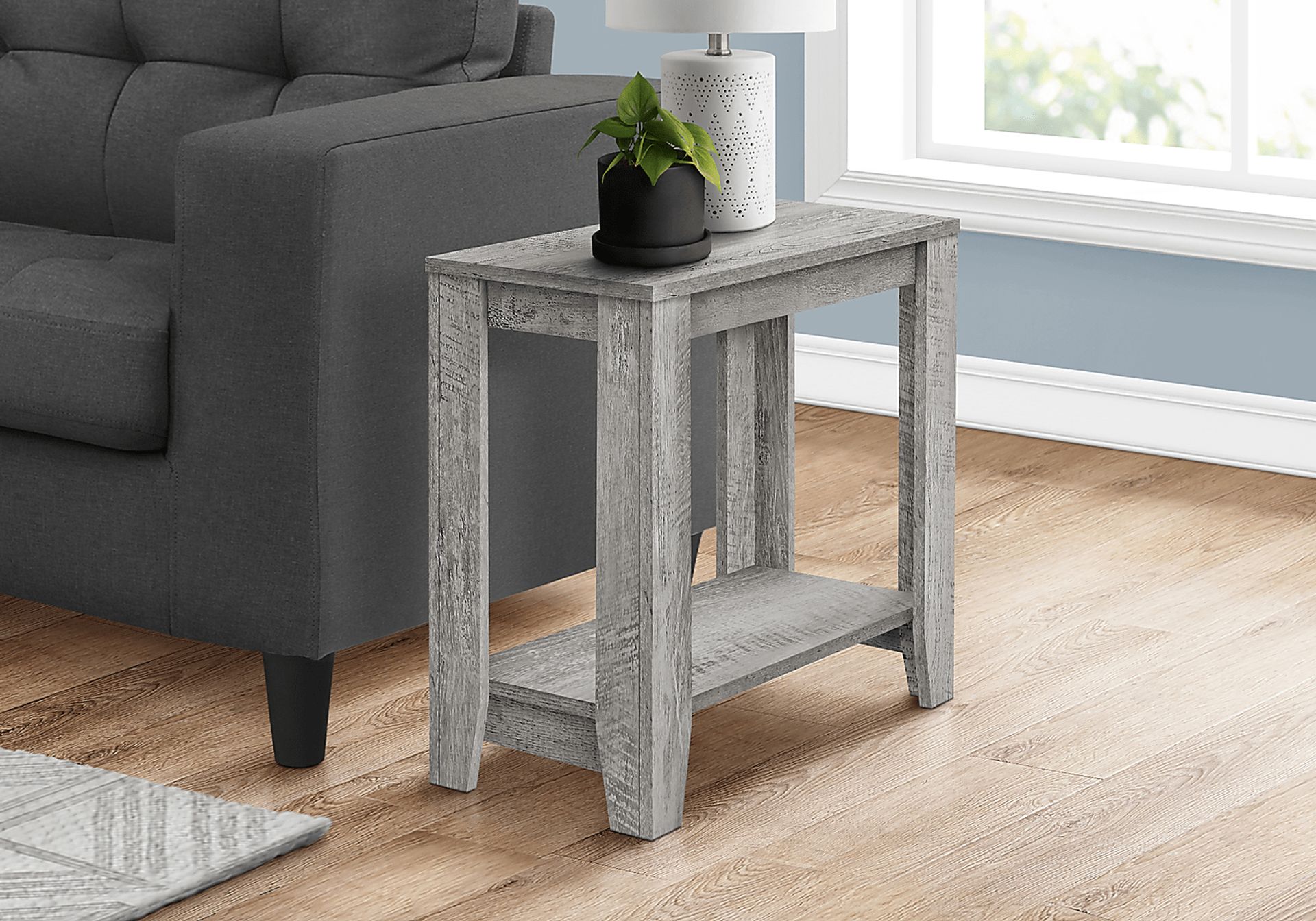 Ferngrove Gray End Table - Image 2