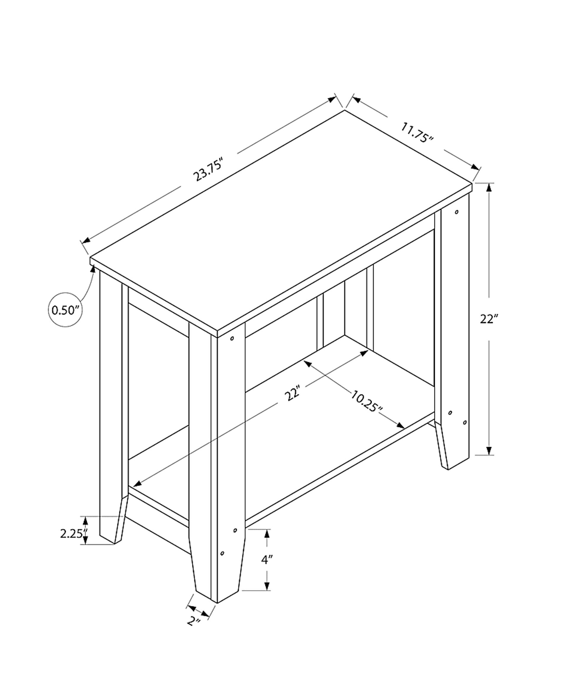 Ferngrove Gray End Table - Image 4