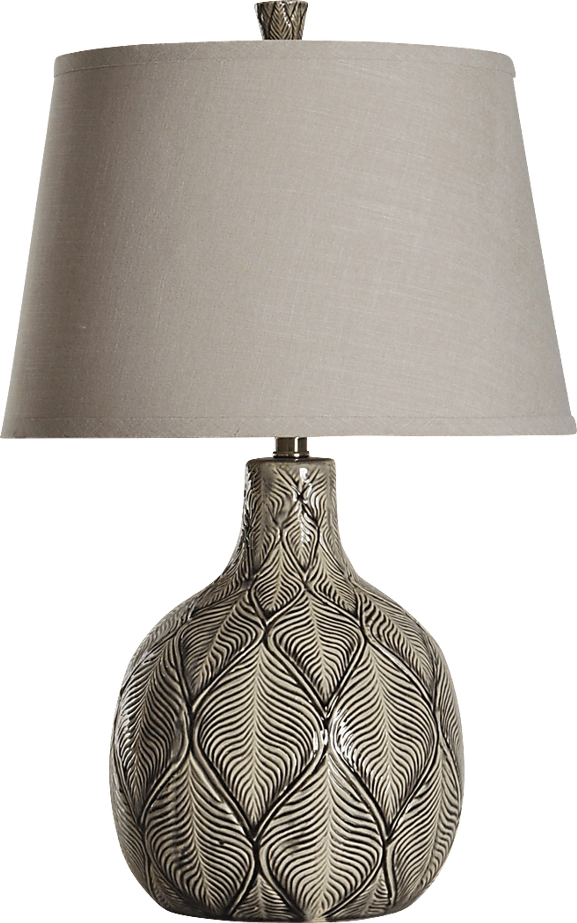 Fernhill Beige Lamp - Image 1