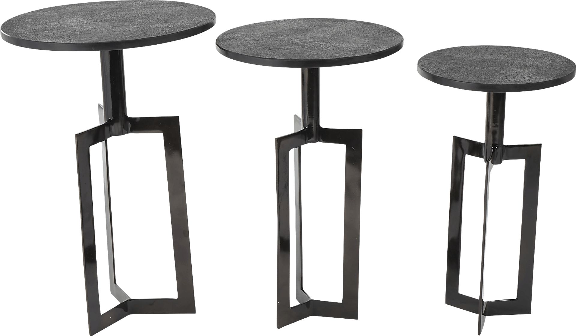 Ferni Black Accent Tables, Set of 3 - Image 10