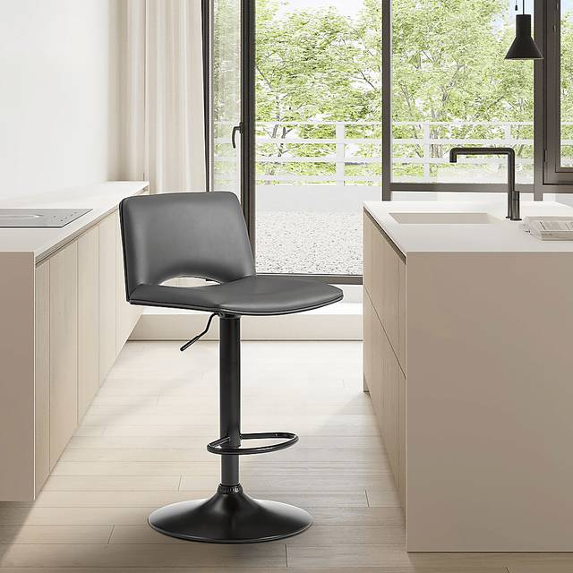 Ferralane II Gray Barstool - Thumbnail - Image 8