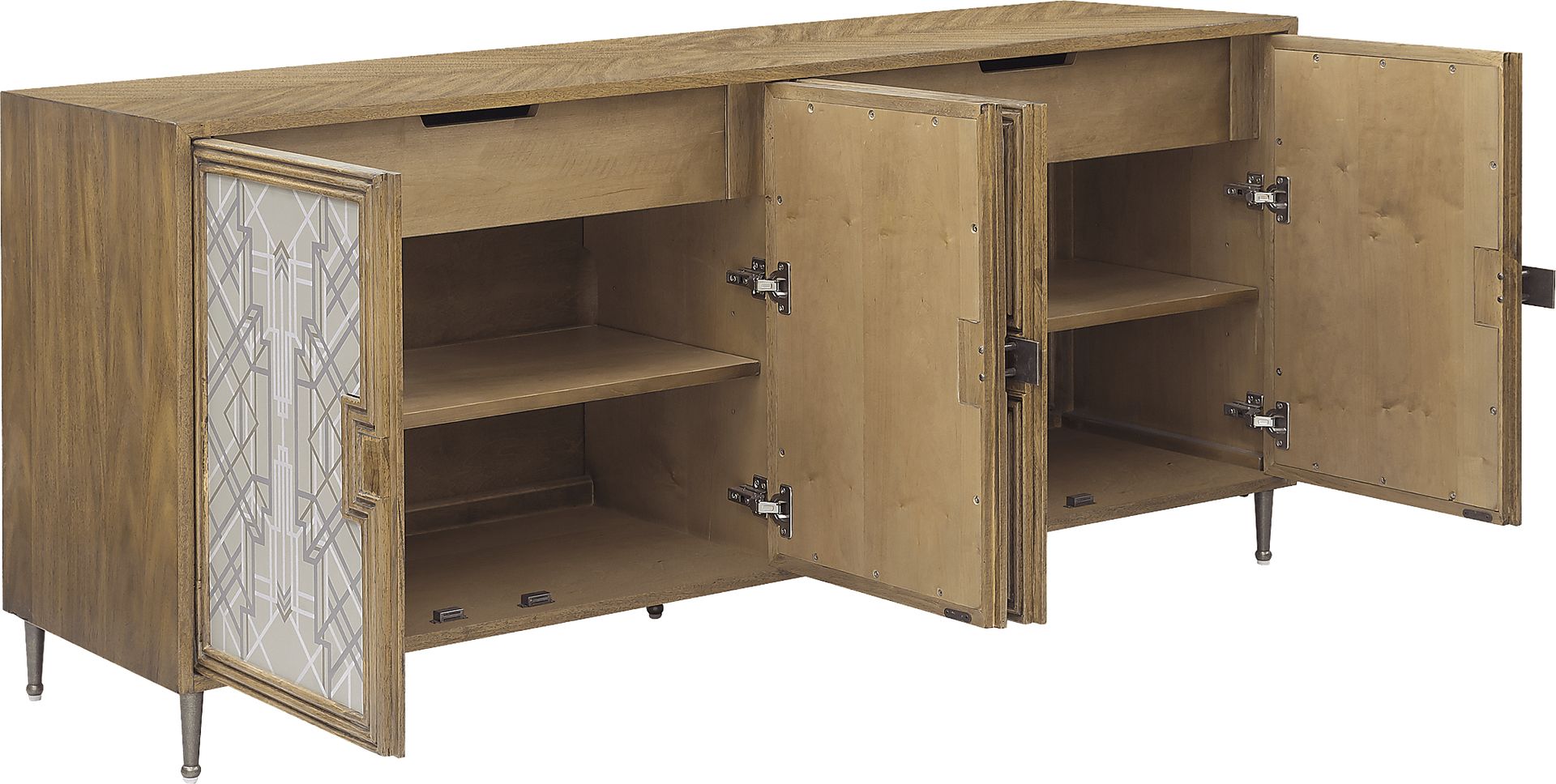 Ferran Natural Credenza - Image 4