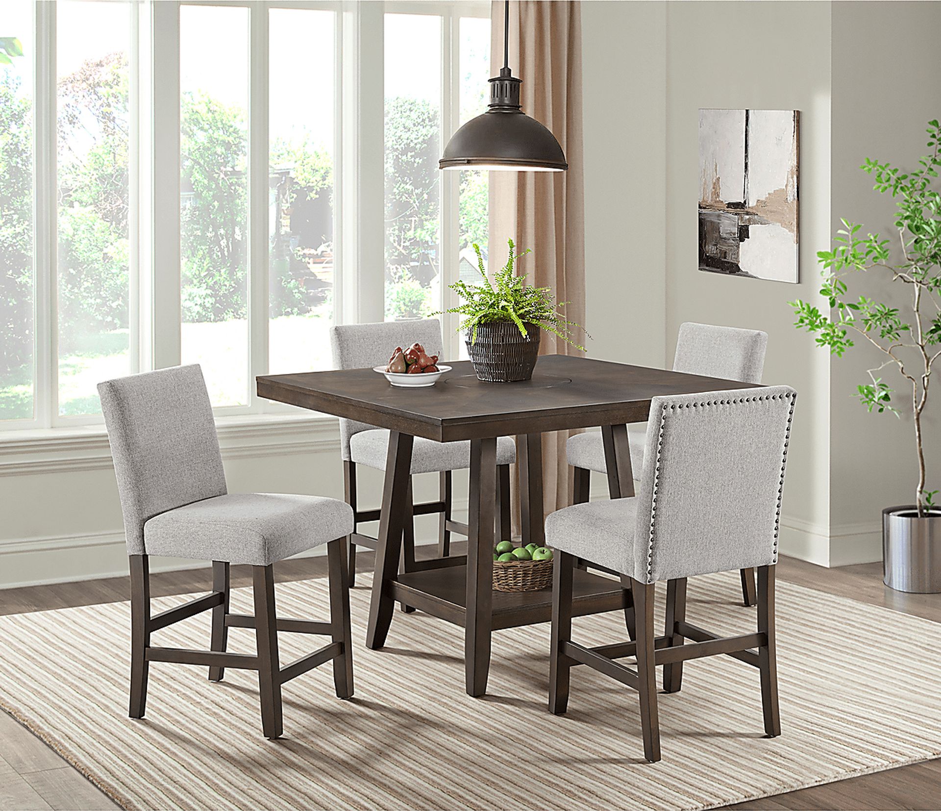 Ferrell Brown Side Chair - Image 2