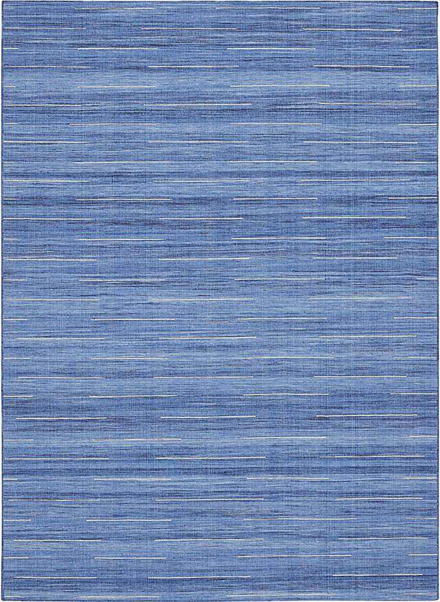 Ferriday Blue 5'3" x 7'3" Rug - Thumbnail - Image 1