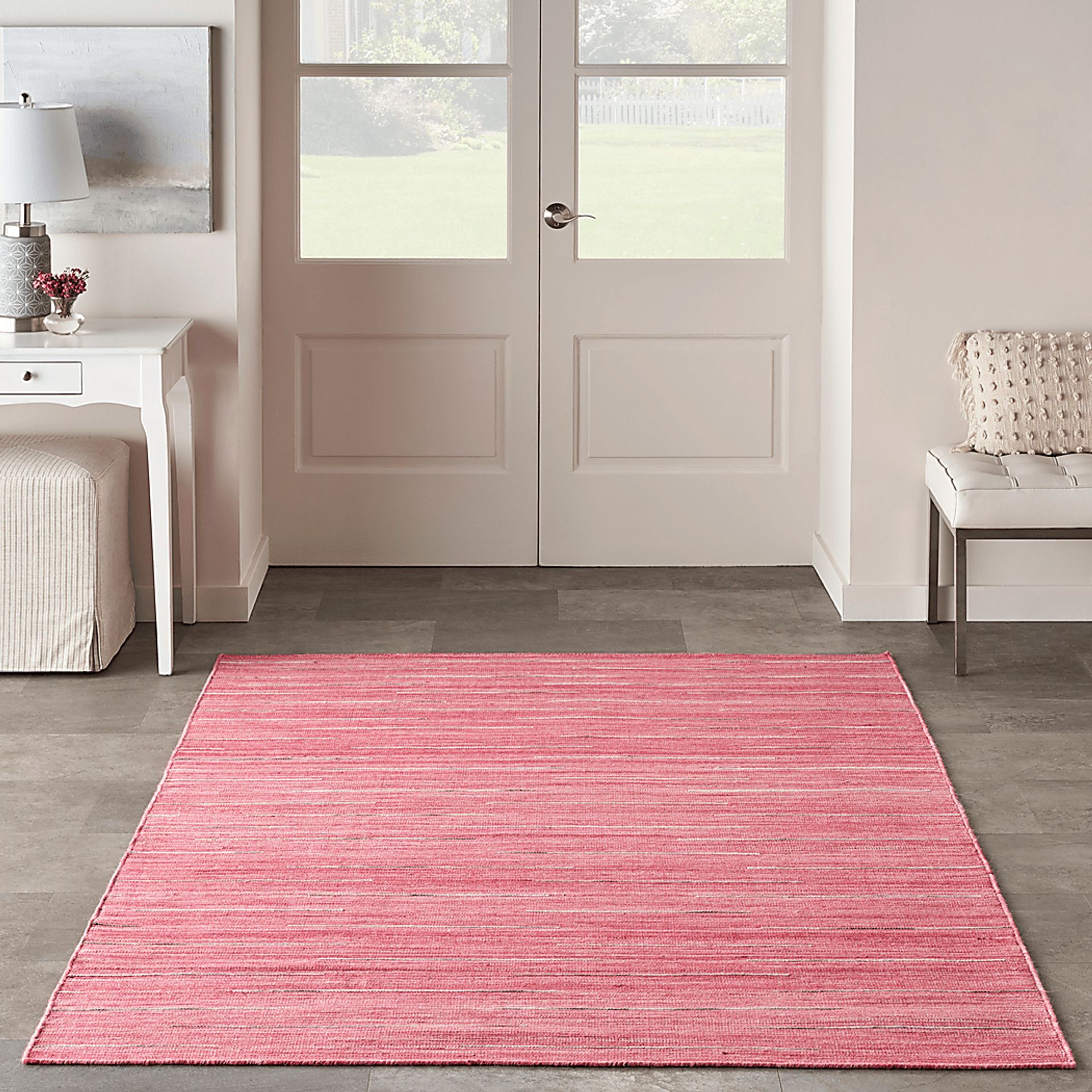 Ferriday Pink 2' x 3' Rug - Image 5