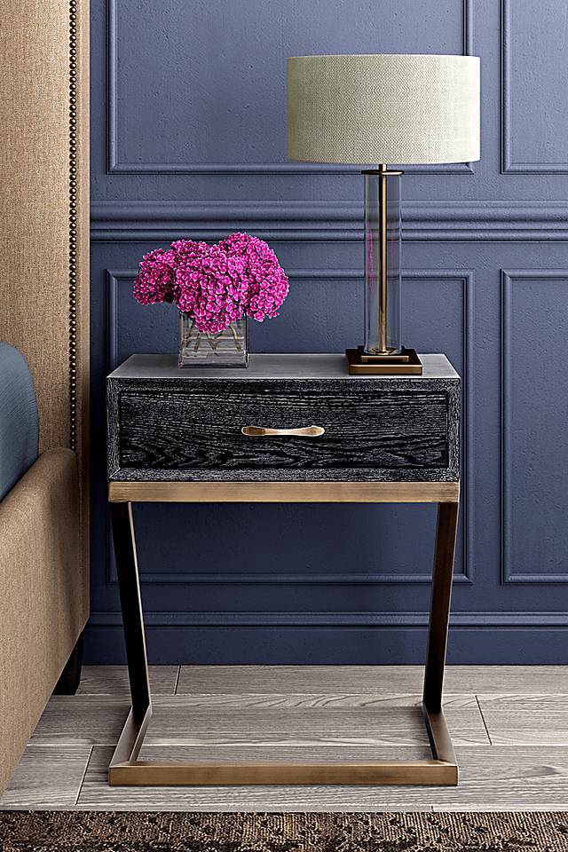 Ferris Black Accent Table - Thumbnail - Image 2