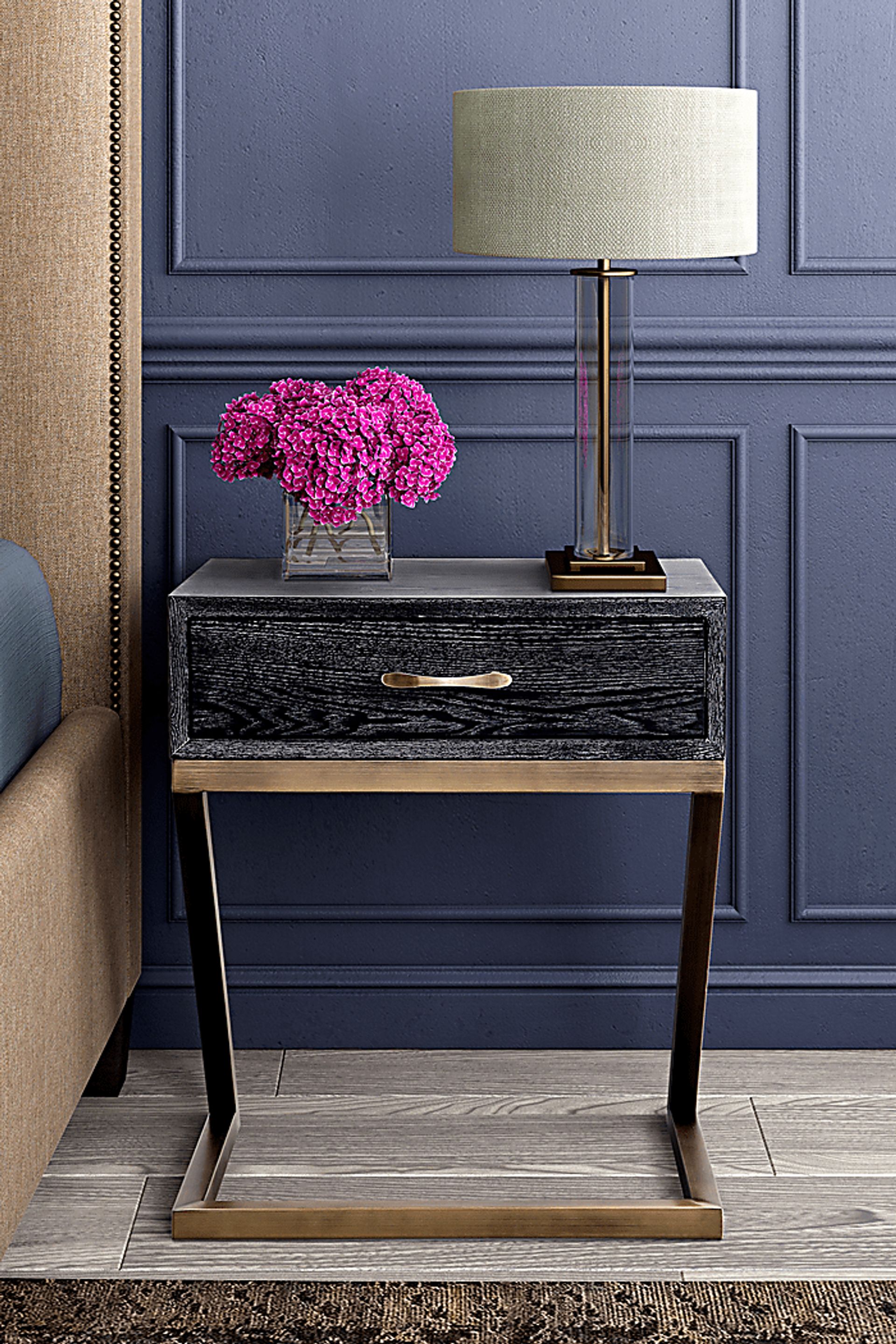 Ferris Black Accent Table - Image 2