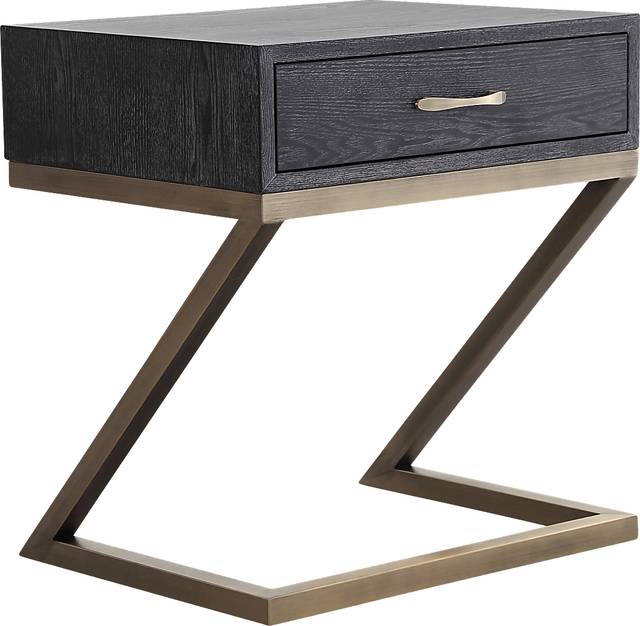 Ferris Black Accent Table - Thumbnail - Image 1