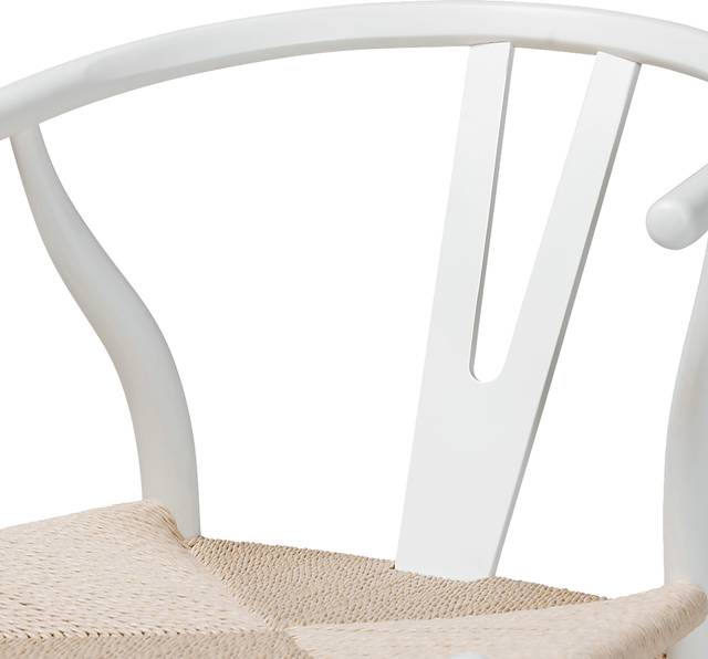 Fertell White Arm Chair, Set of 2 - Thumbnail - Image 5