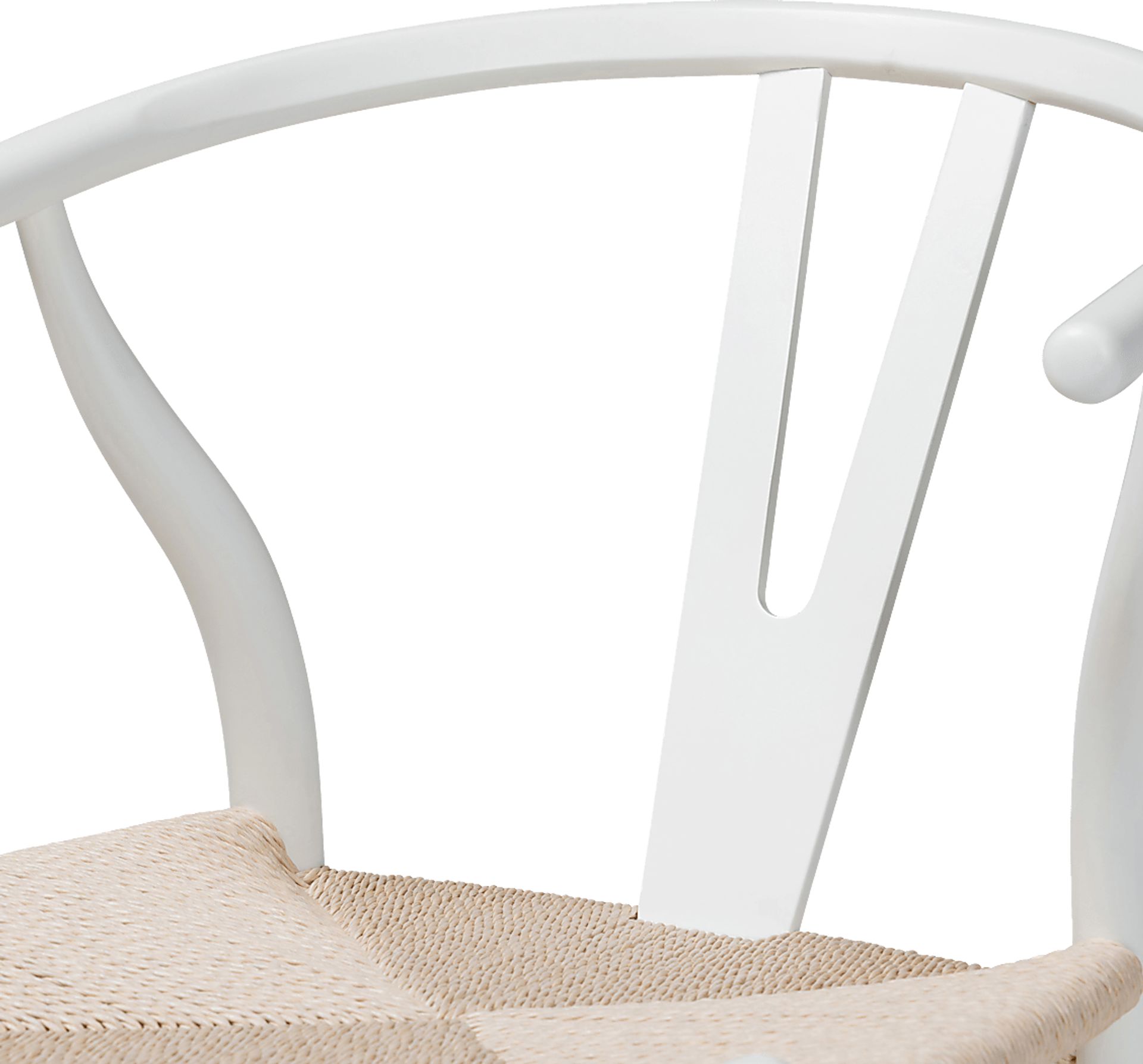 Fertell White Arm Chair, Set of 2 - Image 5