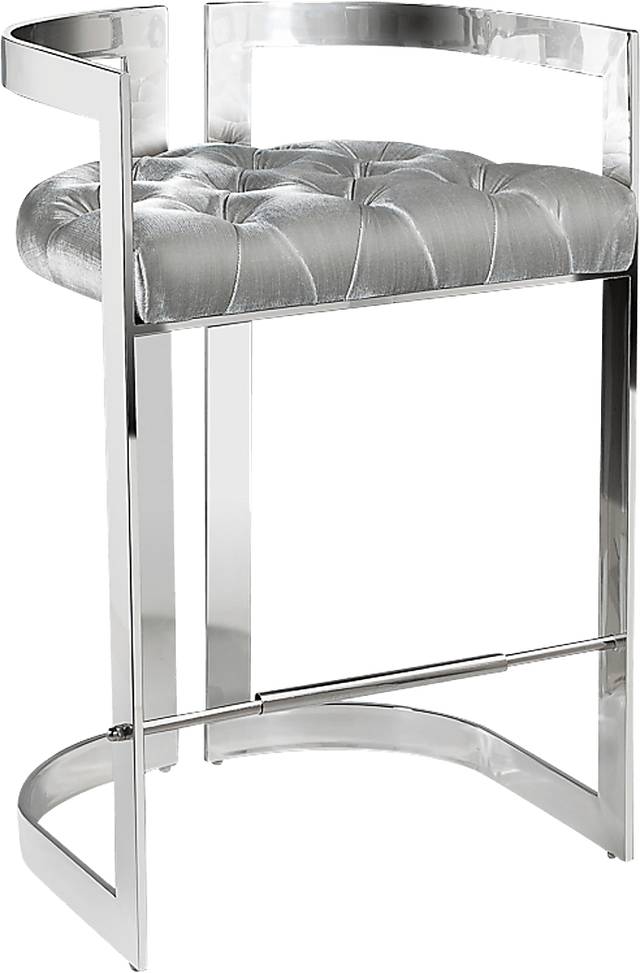 Fessenden Gray Counter Stool - Thumbnail - Image 1