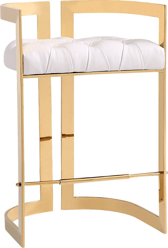 Fessenden White Counter Stool - Thumbnail - Image 1