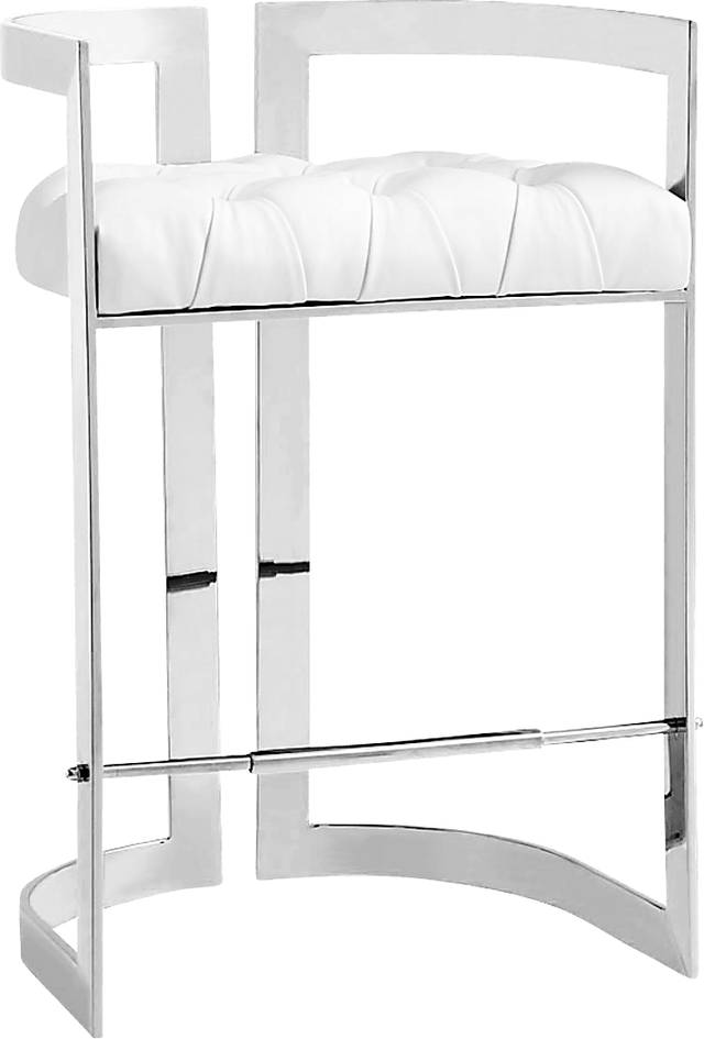 Fessenden White-Gray  Counter Stool - Thumbnail - Image 1