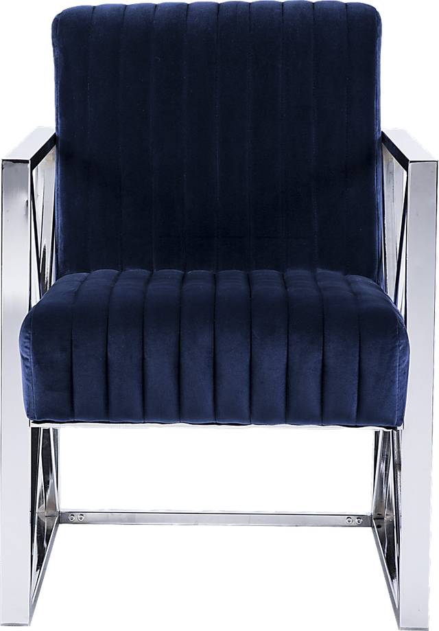 Fetteressa Blue Accent Chair - Thumbnail - Image 3