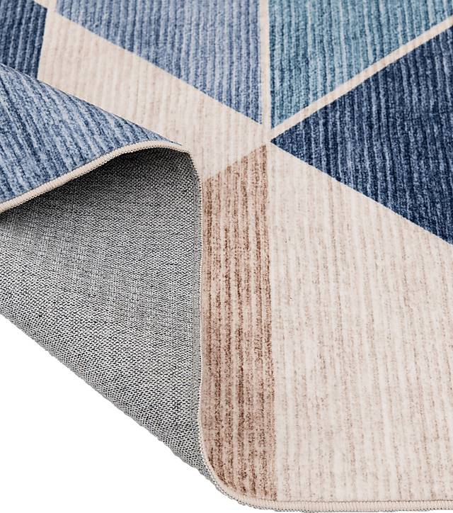 Fetterolf Blue 5' x 7' Rug - Thumbnail - Image 4