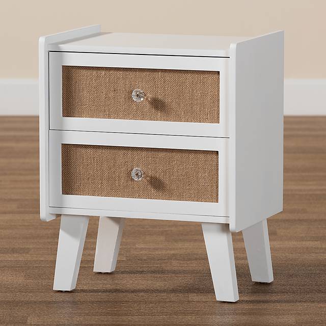 Fewflower White Nightstand - Thumbnail - Image 2