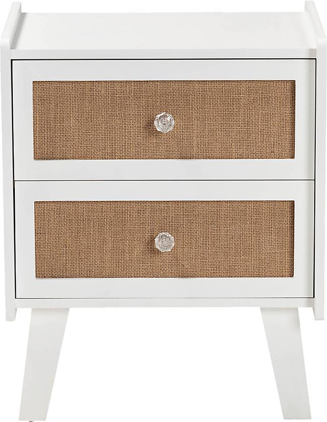 Fewflower White Nightstand - Thumbnail - Image 5