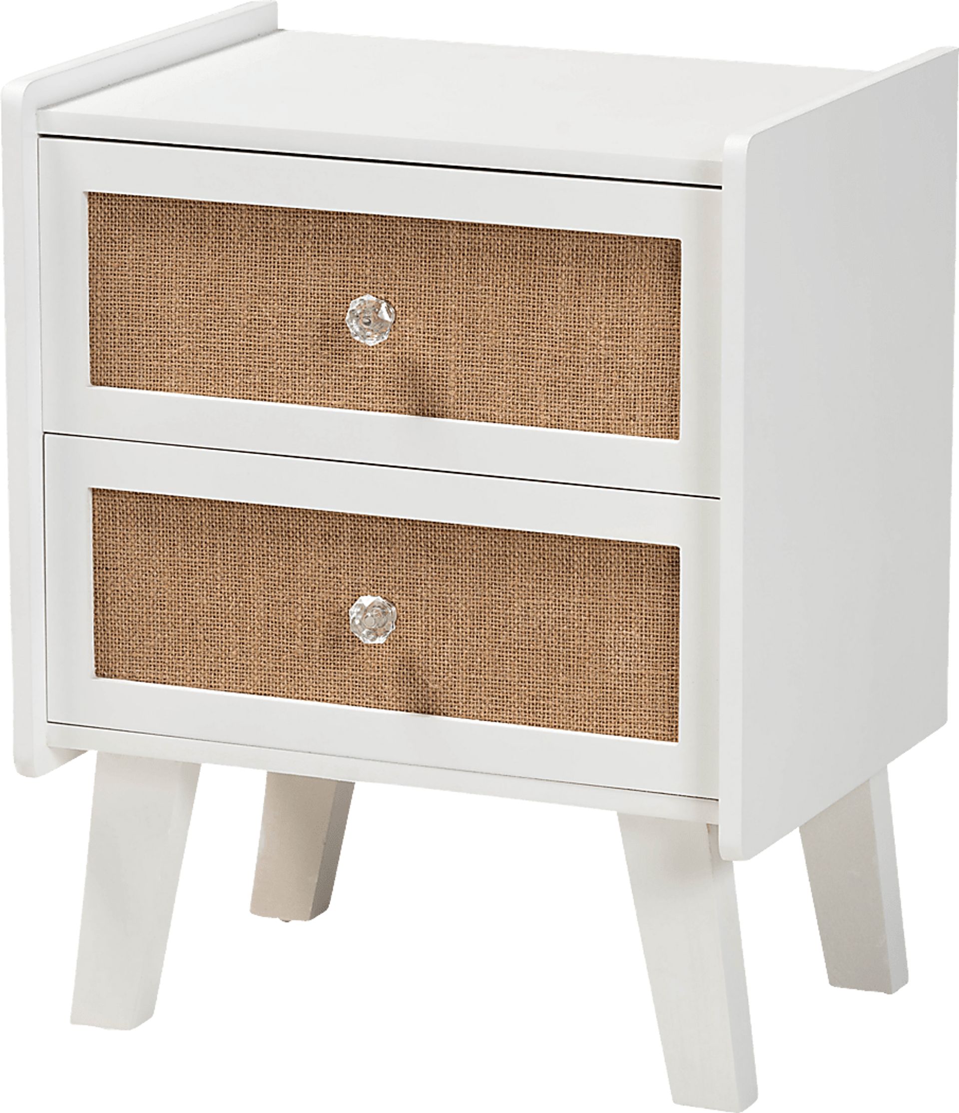 Fewflower White Nightstand - Image 1
